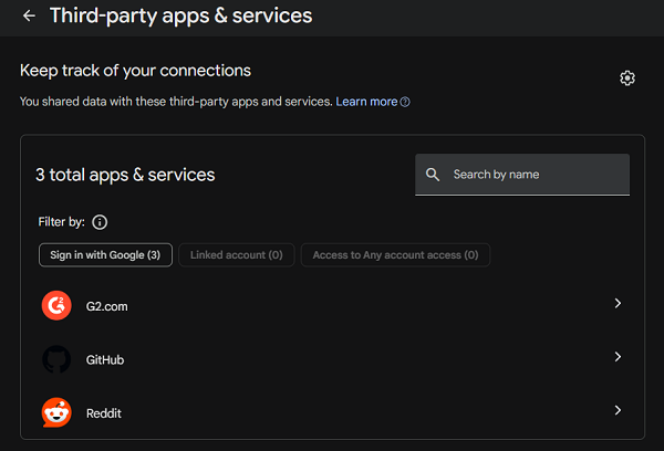 Gmail authorization revoked