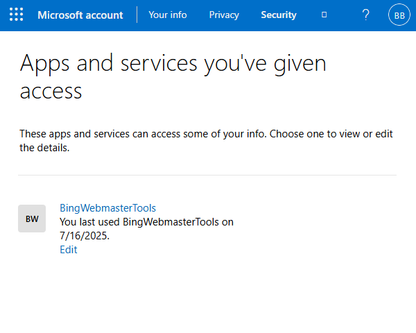 Outlook authorization revoked