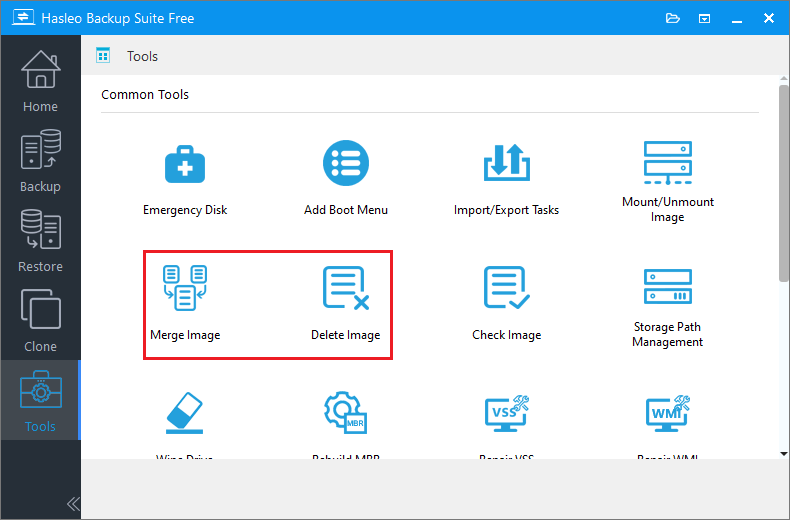 tools of merge or delete