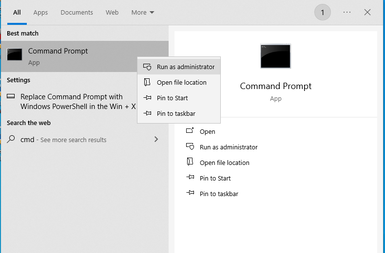 run command prompt