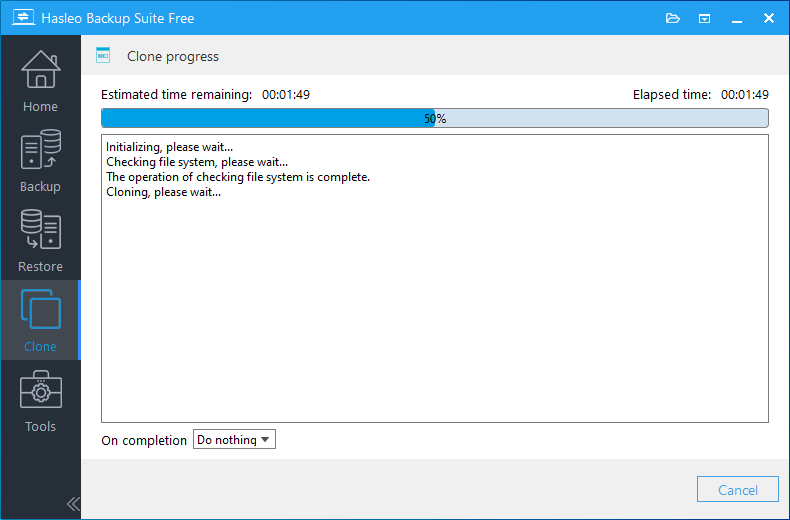 downloading Hasleo Backup Suite 3.6