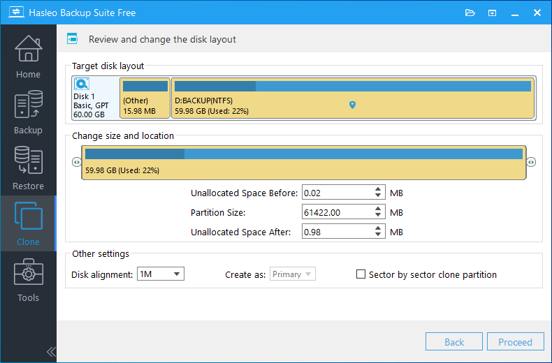 Hasleo Backup Suite Free downloading