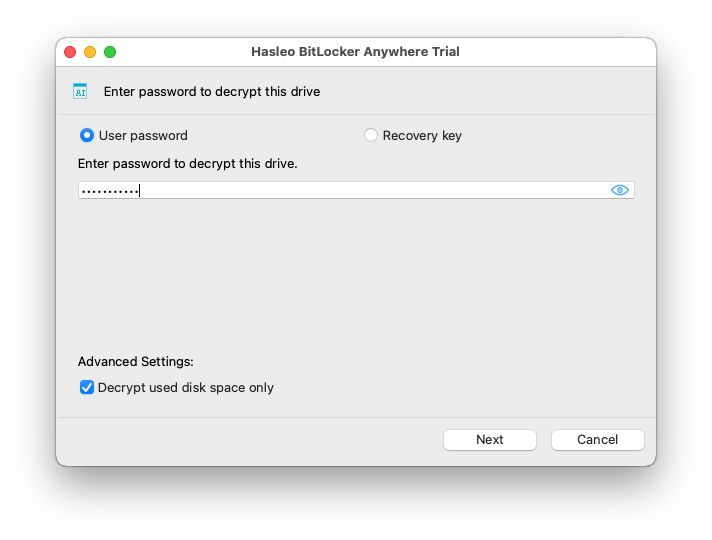 hasleo bitlocker anywhere for mac license key