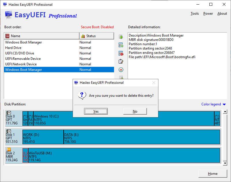 Reload configuration. UEFI NTFS что это такое. Томах NTFS как сделать папку.