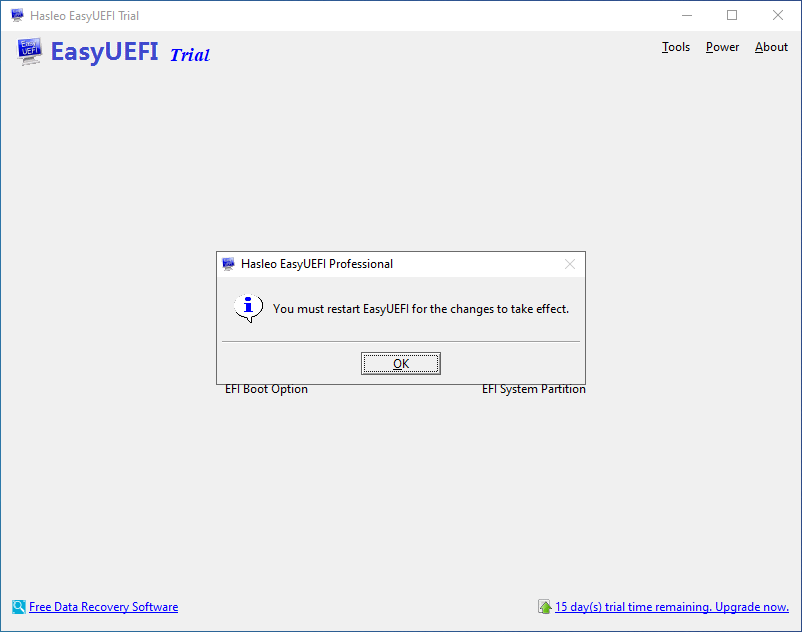 download the new version for android EasyUEFI Windows To Go Upgrader Enterprise 3.9