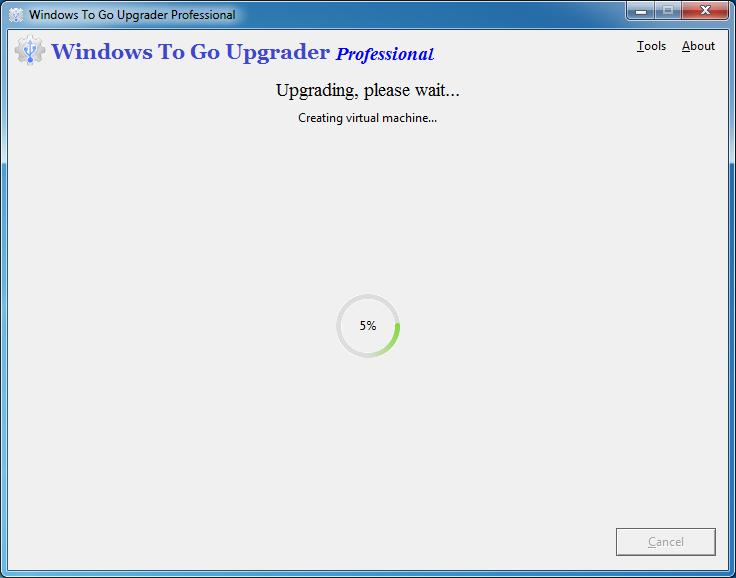 download the new EasyUEFI Windows To Go Upgrader Enterprise 3.9