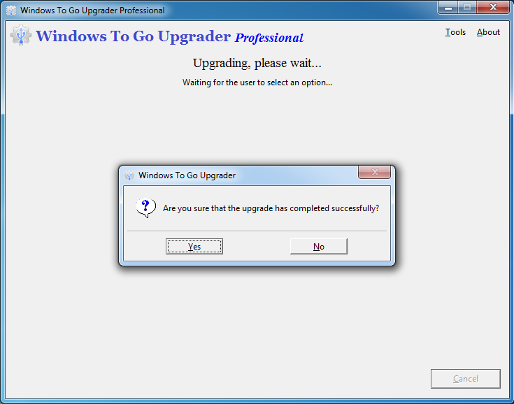 EasyUEFI Windows To Go Upgrader Enterprise 3.9 download the new