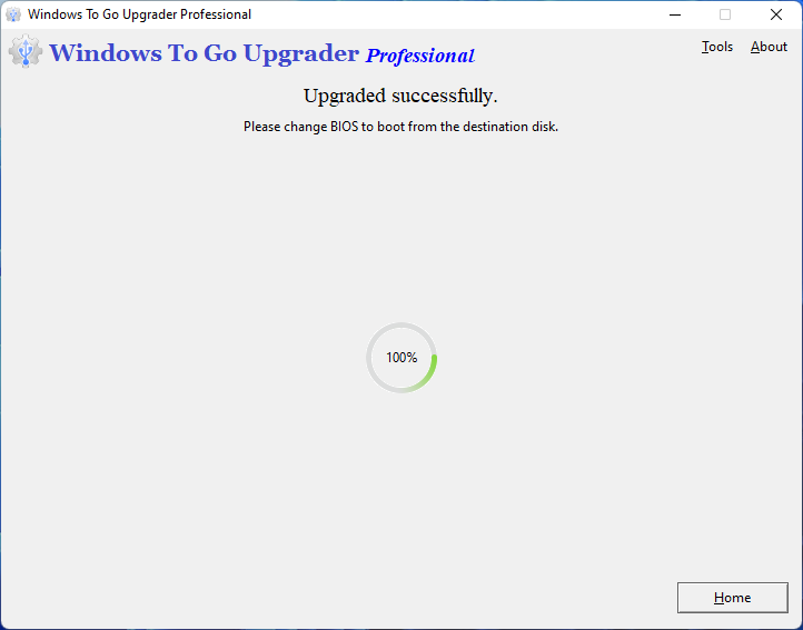 EasyUEFI Windows To Go Upgrader Enterprise 3.9 download