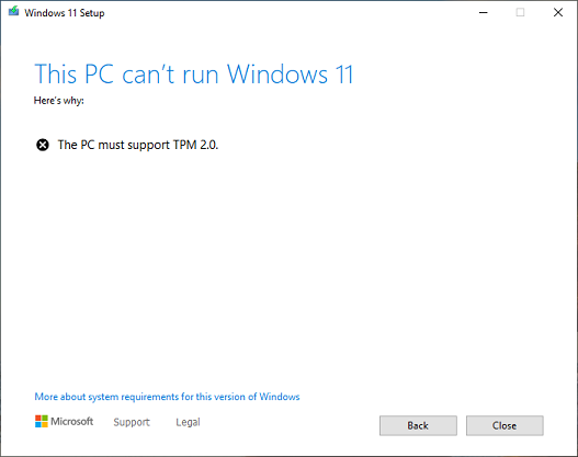 windows 11 without tpm