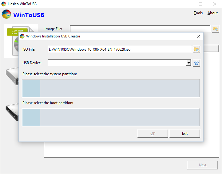 windows iso to usb bootable software