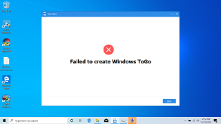 create a partition for windows failed in mac