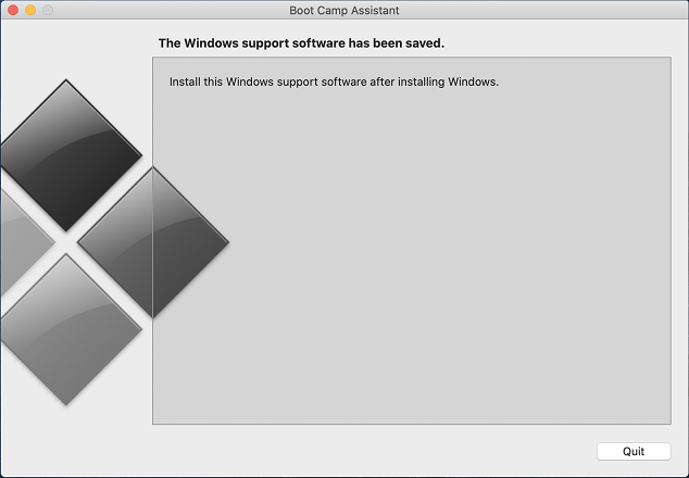 boot camp support software 64 bit windows 10