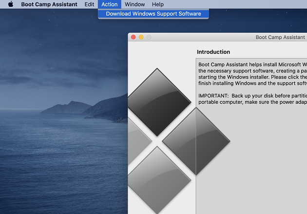 support software for windows on mac
